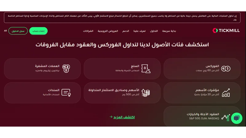 تقييم شركة Tickmill لعام 2025 | مراجعة حقيقية 6 أدوات التداول في tickmill