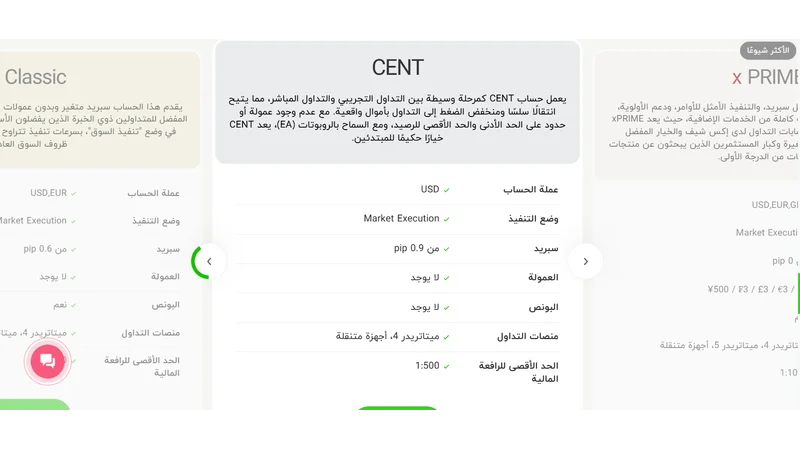 تقييم شركة xchief لعام 2025 | مراجعة حقيقية 3 حسابات التداول في اكس شيف