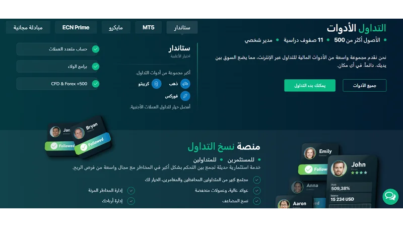 تقييم شركة جراند كابيتال grand capital 2025 | مراجعة شاملة 3 الحسابات في شركة جراند كابيتال