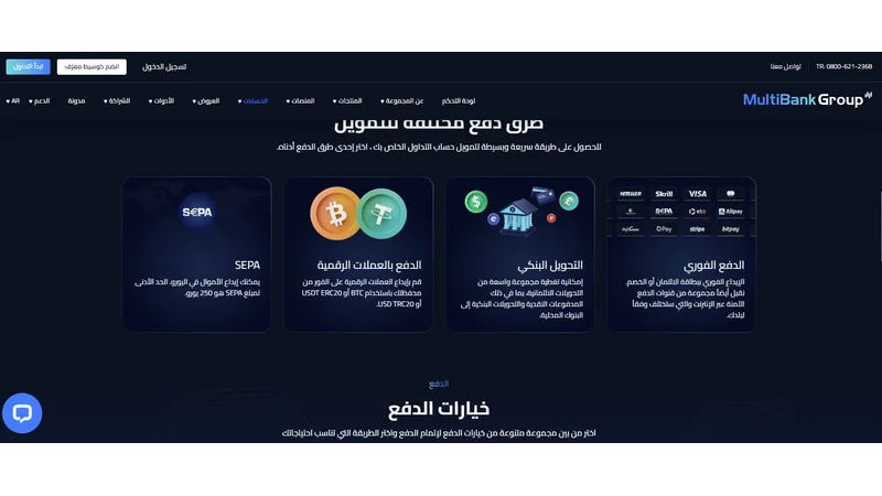 تقييم شركة multibank لعام 2025 تقييم شامل وحقيقي 6 طرق السحب والايداع في شركة multibank