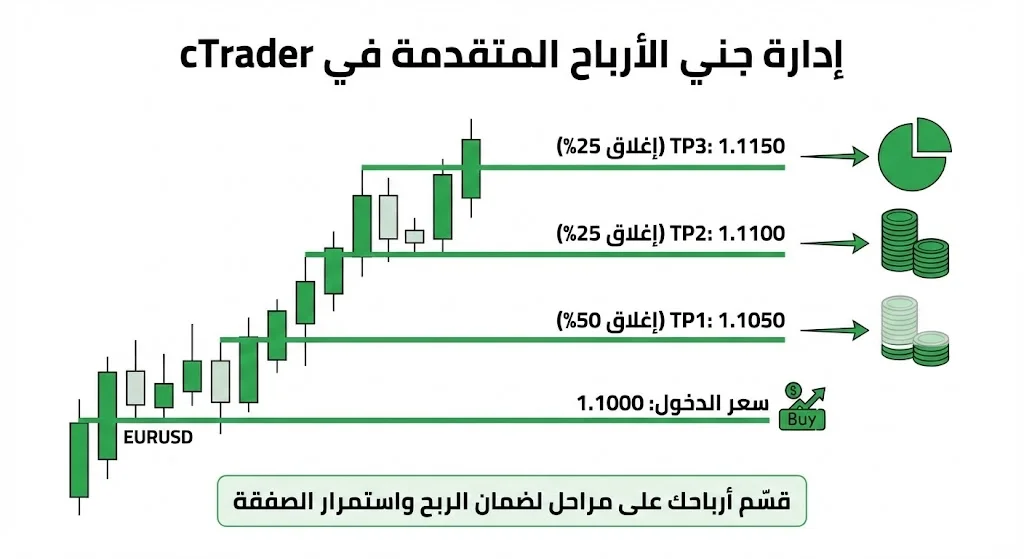 شرح منصة cTrader لعام 2025: دليل المتداول الباحث عن الشفافية والسرعة الفائقة 3 إدارة المخاطر في منصة ctrader