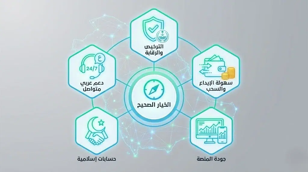 مزايا وسطاء التداول في السعودية