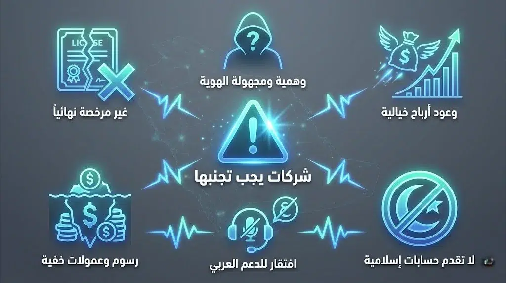 شركات التداول النصابة في السعودية